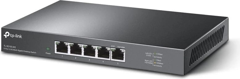 Suiç për rrjetin TP-Link TL-SG105-M2, 5 porta 2.5 Gbit