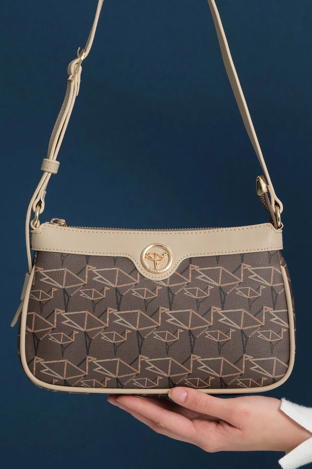 Çantë shpatullës Zoozie Bags, Cecina, ngjyrë kafe