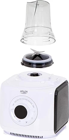 Robot kuzhine, Adler AD 4224, LCD 12-në-1, 1000W, tas 3.5L/2.0L, 7 shpejtësi 4 programe, bardhë/zezë