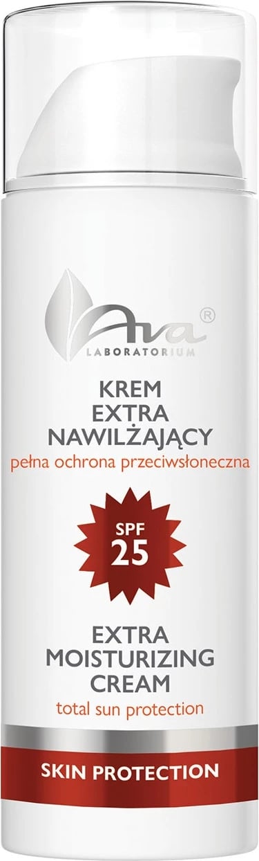 Krem hidratues për fytyrë Ava Laboratorium Skin Protection Extra Hydrating Cream për femra SPF25, 50ml