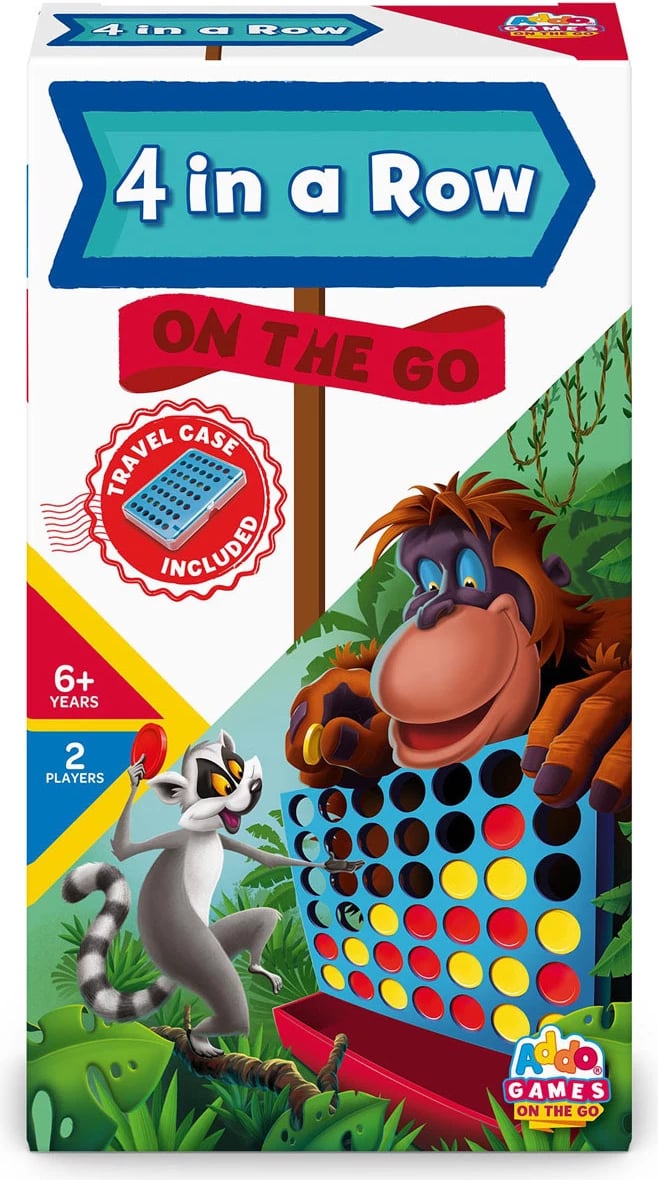 Addo Games On The Go 4 in a Row Travel Game