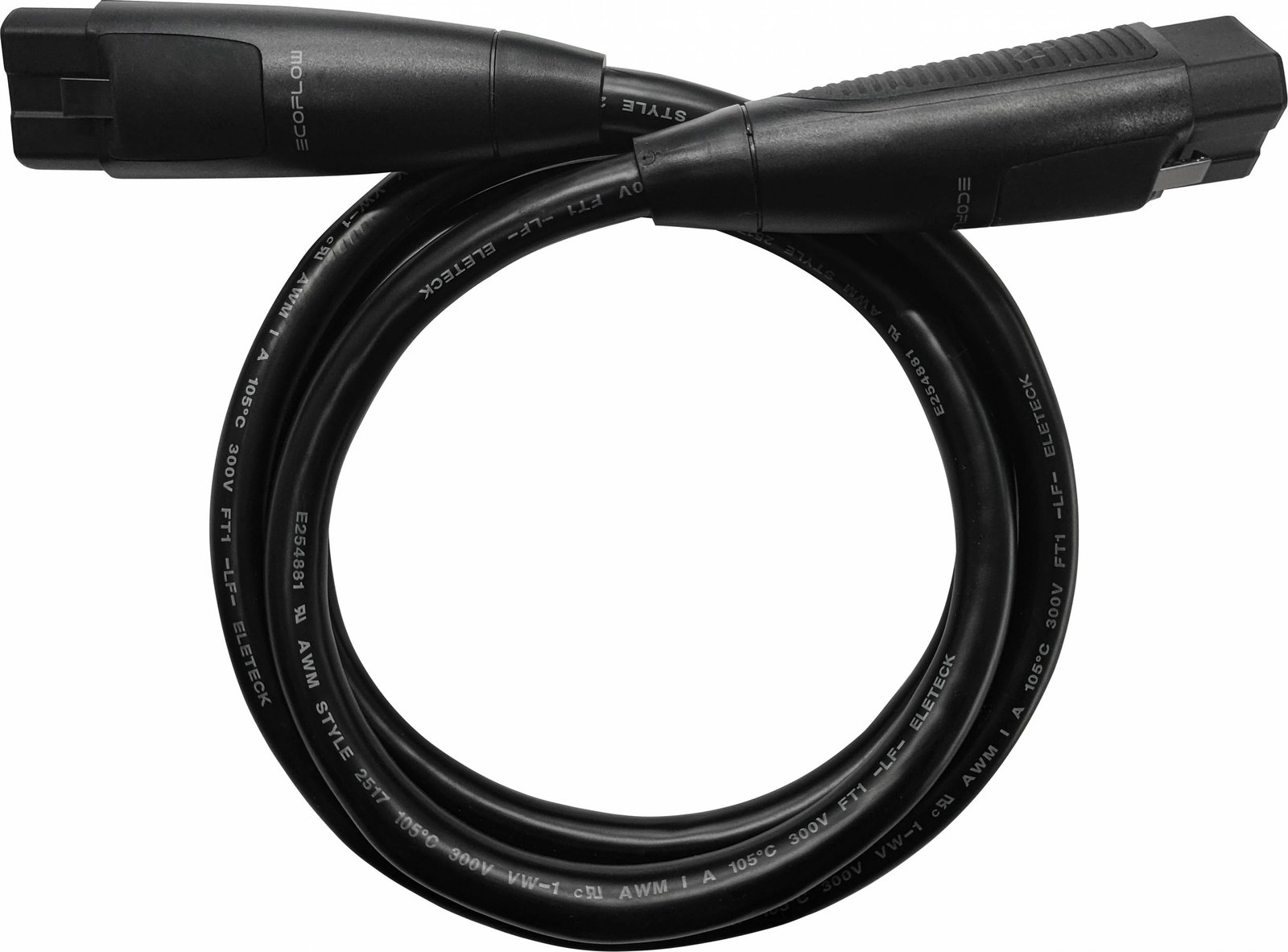 Kabëll Infinity EcoFlow, 2 m, i zi