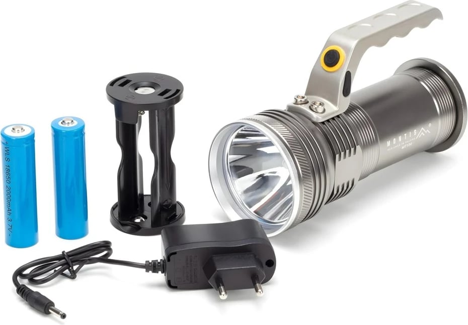 Elektrik dore Montis MT154, LED, 4000 mAh, Alumini, Gri