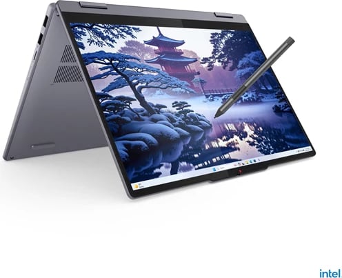 Lenovo IdeaPad 5 2-in-1 14IAL10 - Laptop konvertues 14″ WUXGA Touch (Intel Core Ultra 5 225H up to 4.9GHz, 16GB RAM LPDDR5x, 512GB SSD, Intel Arc 130T GPU, Wi-Fi 7, FreeDOS, Luna Grey)