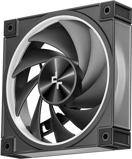 Kasë DeepCool CG580 4F V2, midi tower, e zezë, me ndriçim RGB