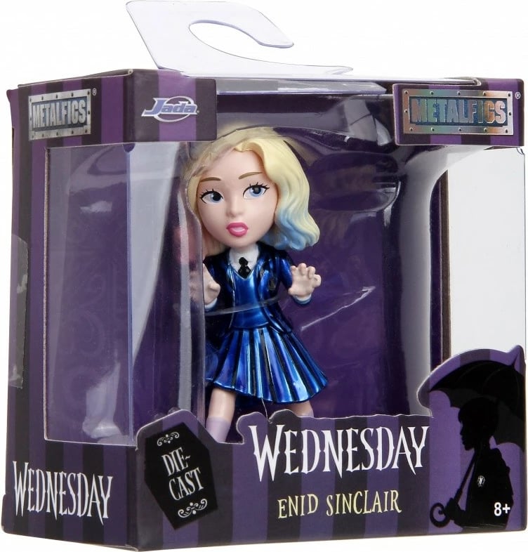 Figurë metalike JADA TOYS Wednesday, 6.5 cm, 4 lloje të ndryshme Figurë metalike JADA TOYS Wednesday, 6.5 cm, 4 lloje të ndryshme