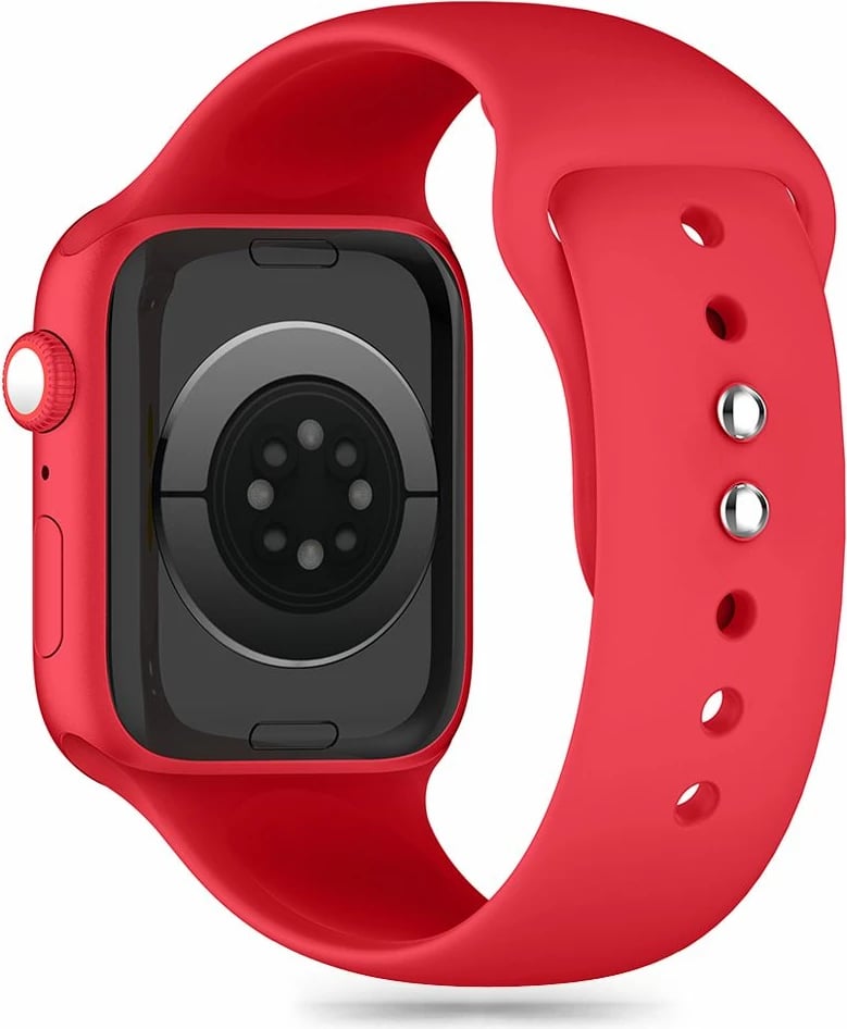 Rrip silikoni Tech-Protect për Apple Watch 6/7/8/9/10/SE/Ultra 1/2 (44/45/46/49 mm), Kuq