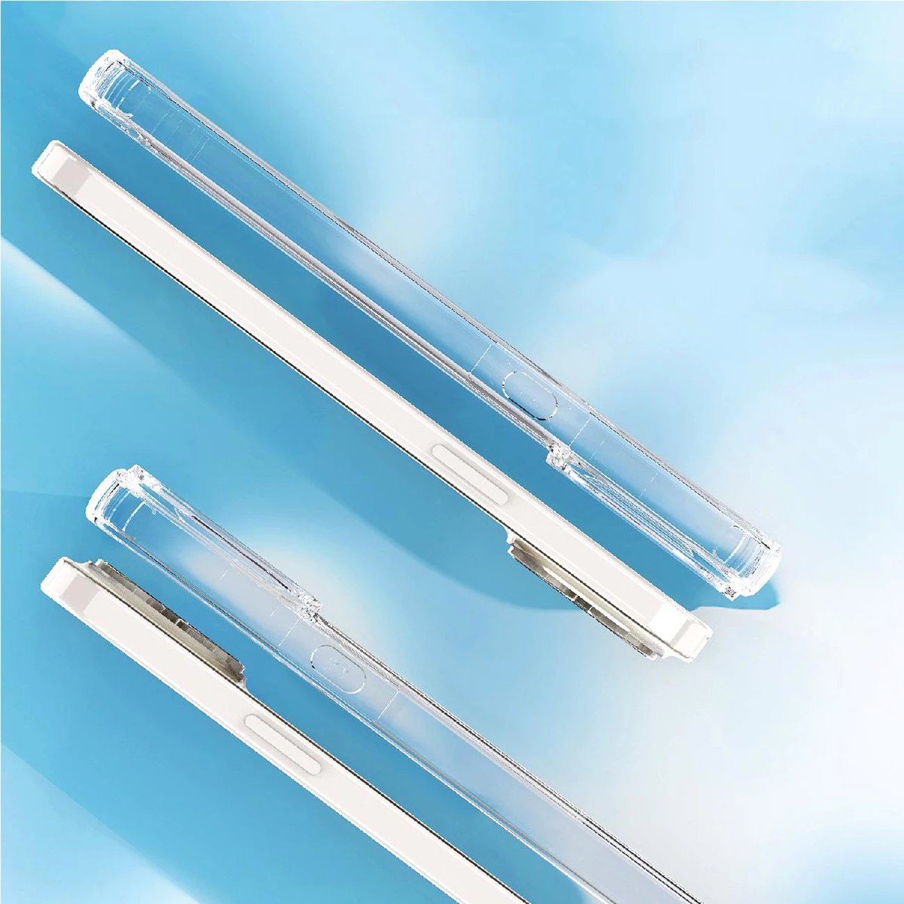 Mbështjellës Hurtel MagSafe Clear Corner Case për iPhone 16 Pro, transparent