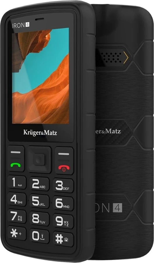 Celular Kruger&Matz IRON 4, 4G, i zi