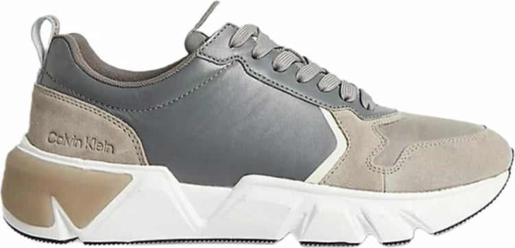 Këpucë Calvin Klein, modeli Low Top Lace Up Mix M HM0HM00340 për meshkuj