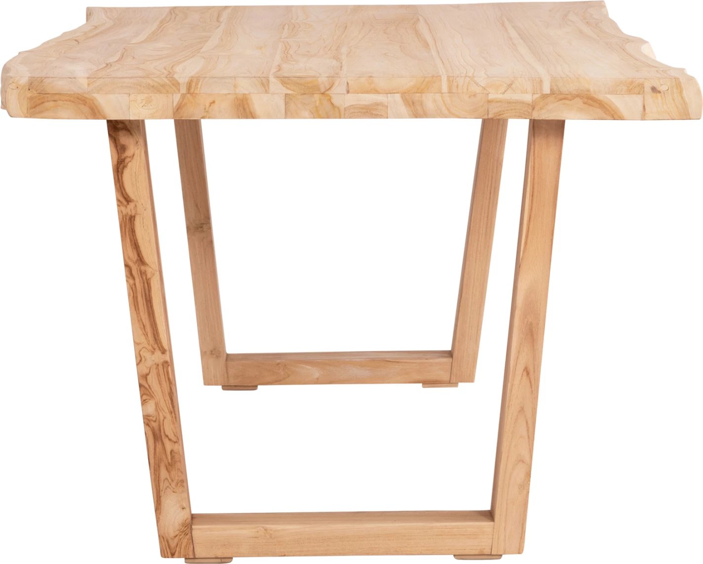 Tavolinë për ngrënie LEOPOLD FH9933.02 dru TEAK i fortë-ngjyrë natyrale e lehtë 200,5x107x76Hcm.