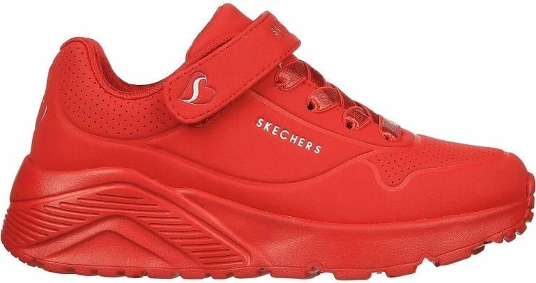 Atlete Skechers për femra dhe fëmijë, të kuqe