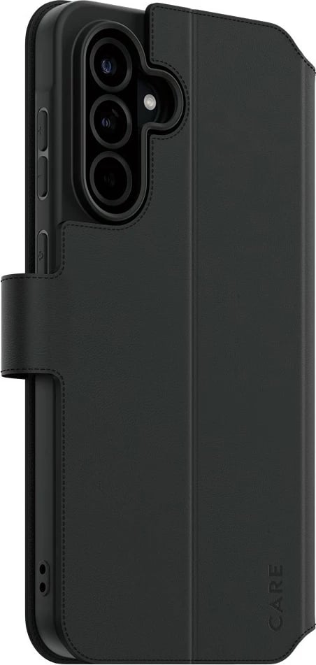 Mbështjellës PanzerGlass për Samsung Galaxy A56 5G, CARE Feature Wallet Case, i zi
