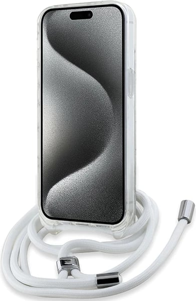 Mbështjellës Karl Lagerfeld IML Choupette Head & Cord MagSafe për iPhone 15/14/13, Transparent