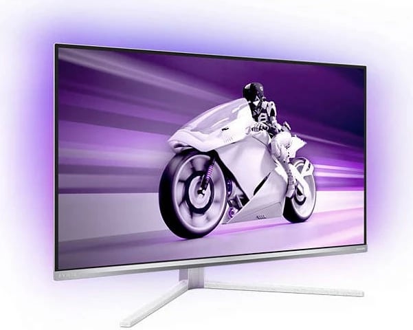 Monitor Philips 32M2N8900, 31.5 inç, QD-OLED, 4K, FreeSync, i bardhë