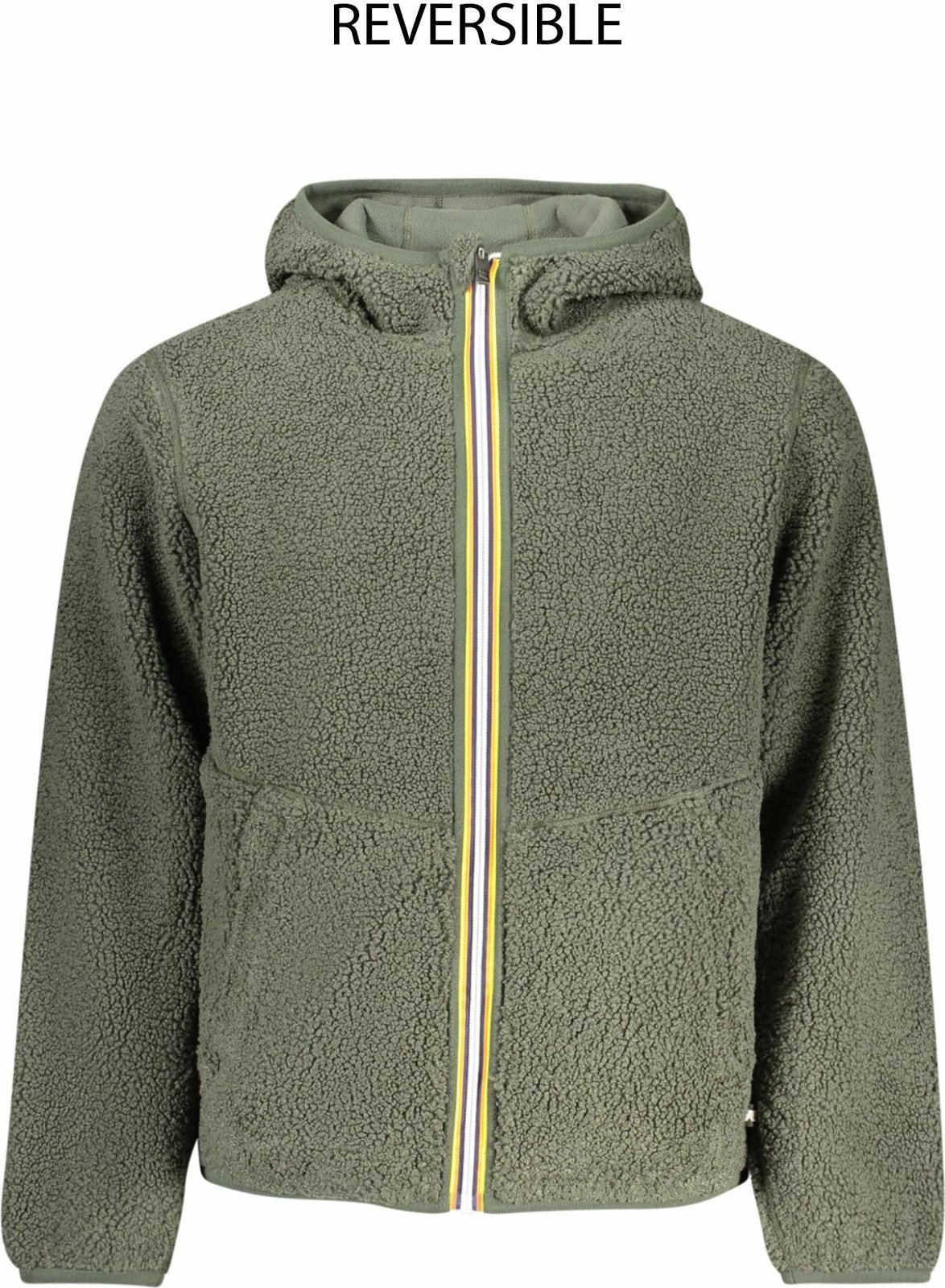 Jakne K-WAY për meshkuj, e gjelbër