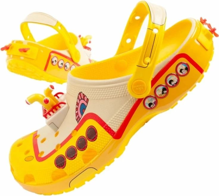 Clogs për meshkuj Crocs, të verdha