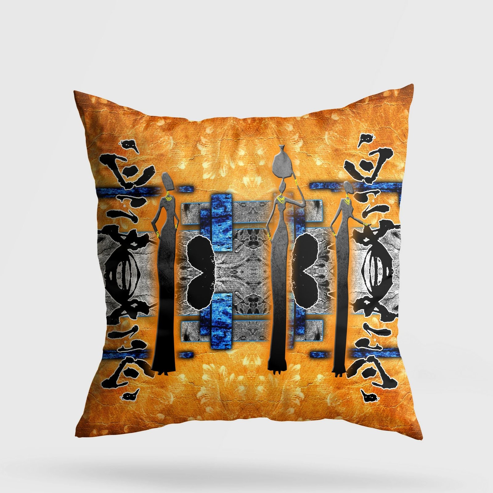 Jastëk dekorativ Evila Originals, shumëngjyrësh, A11954, 43x43cm