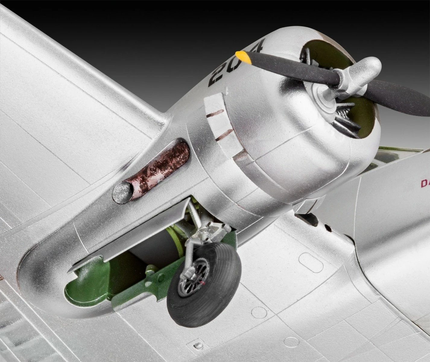 Model plastik avion Revell Beechcraft Model 18, 1:48, 131 pjesë