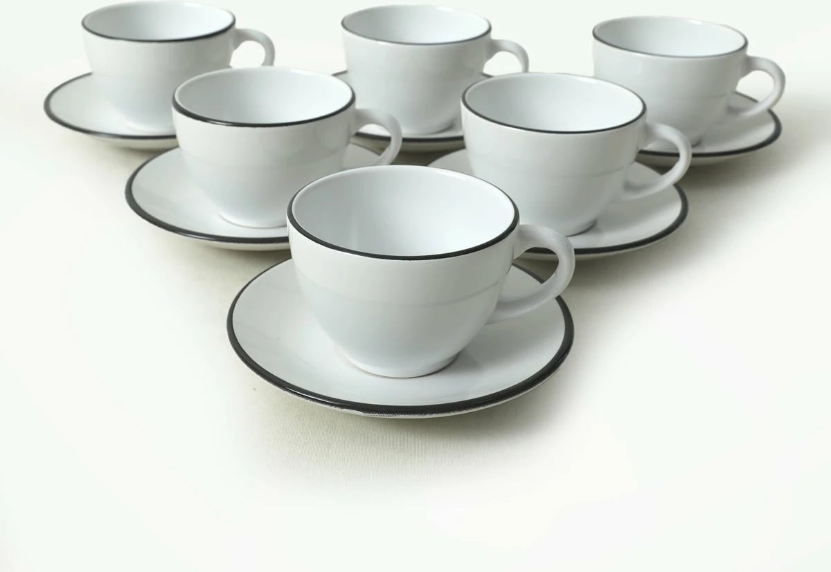 Set filxhanësh çaji (12 copë), Hermia Concept, X000155930000000000000000 Set filxhanësh çaji (12 copë), Hermia Concept, X000155930000000000000000