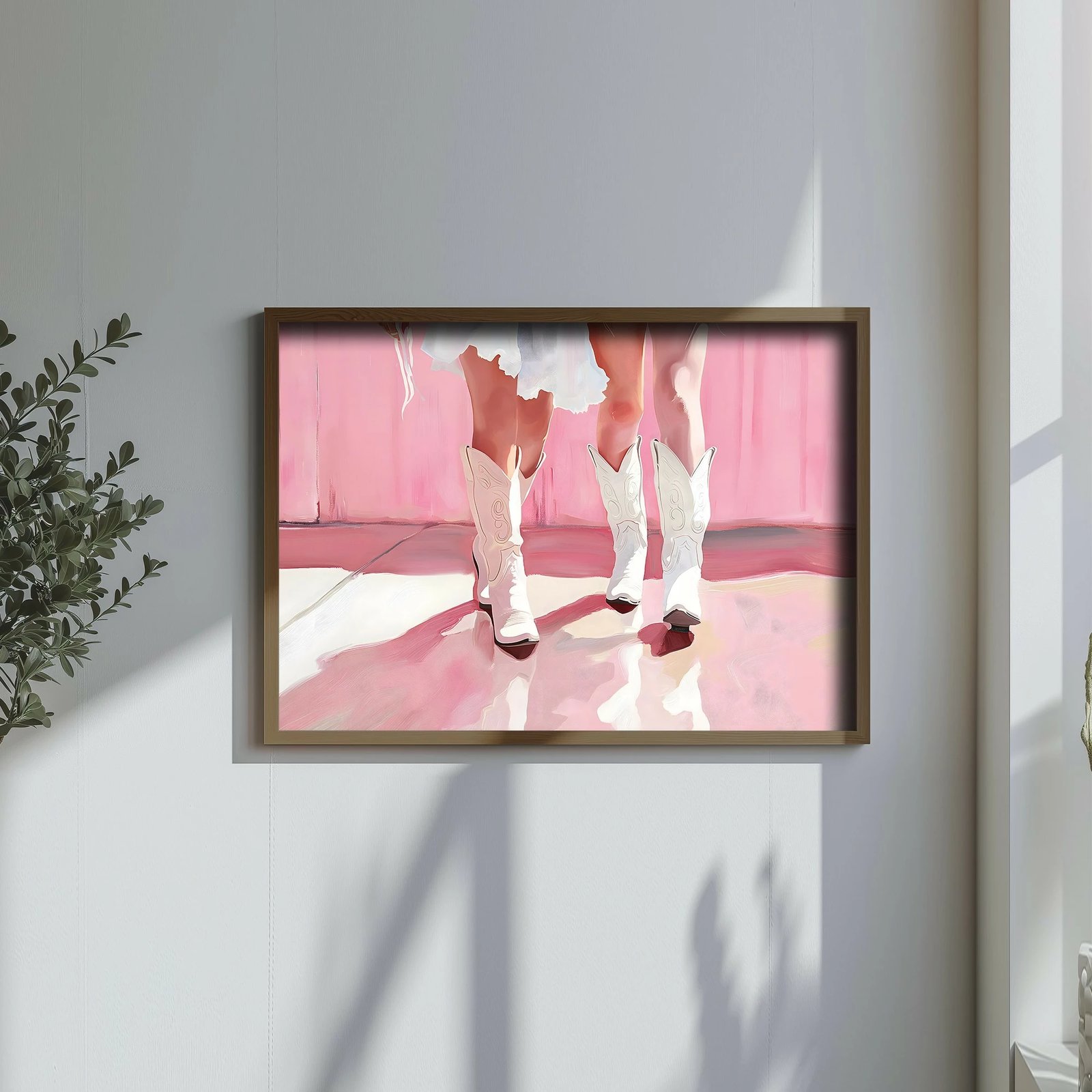 Pikturë dekorative me kornizë MDF, shumëngjyrëshe, Wallity, GE089-L