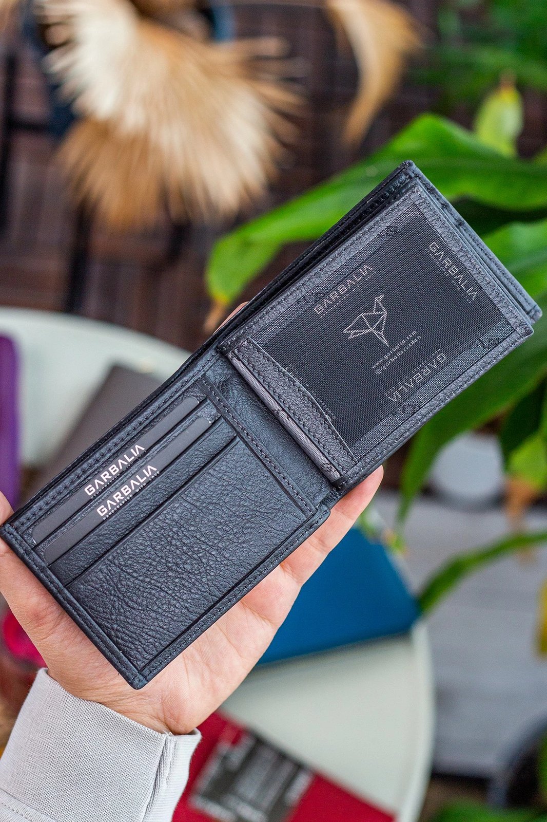 Portofol për burra, Zoozie Bags, Arsenal, ngjyrë antracit