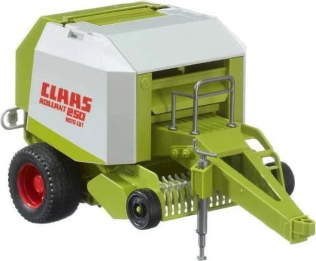 Lodër makinë mbështjellëse kashtës Claas Rollant BRUDER BR-02121, 1:16, Gjelbër/Bardhë/Verdhë
