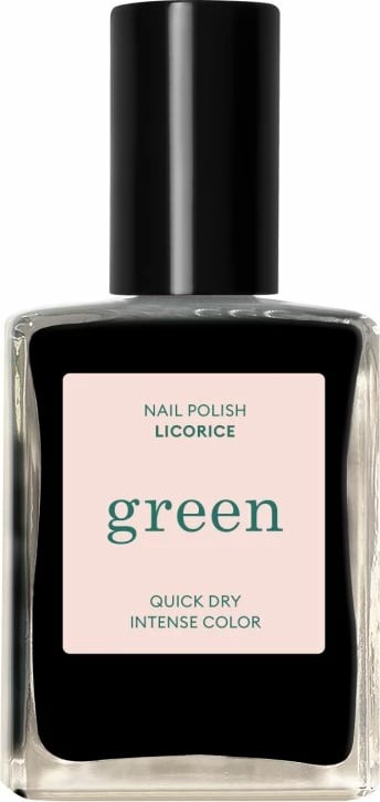 Llak për thonj për femra Manucurist Green Nail Polish Lacquer Licorice 15ml