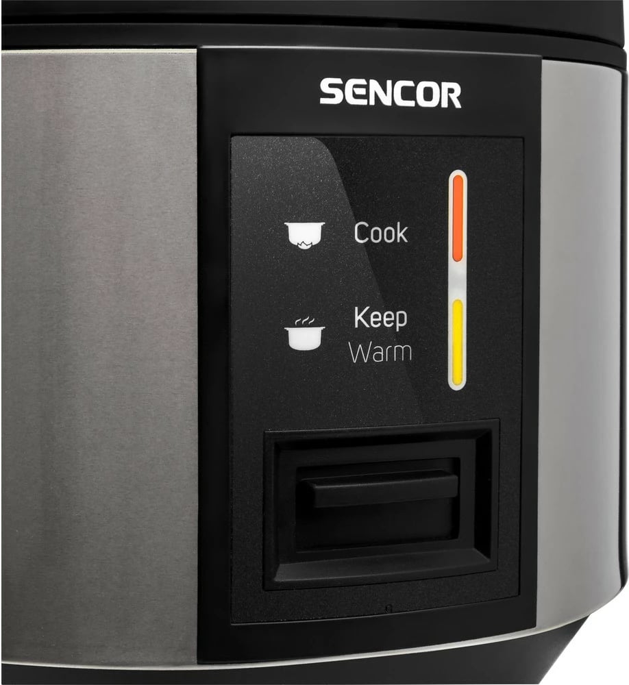 Tenxhere speciale për gatimin e orizit Sencor SRM 1890SS, 700 W, 1.8 l, e argjendtë