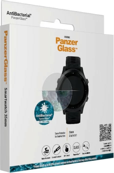 Mbrojtës ekrani PanzerGlass për smartwatch Garmin 35mm, Forerunner 245