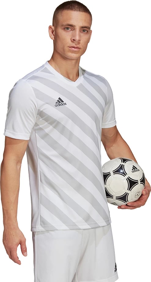 Maicë për meshkuj adidas, e bardhë