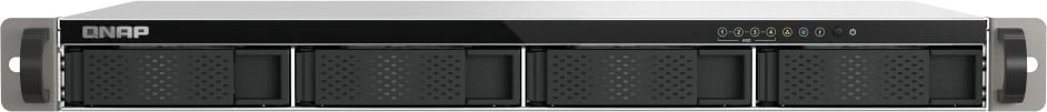 NAS QNAP TS-433EU, ARM Cortex-A55, 4GB RAM, 4 vende disqe, rack 1U
