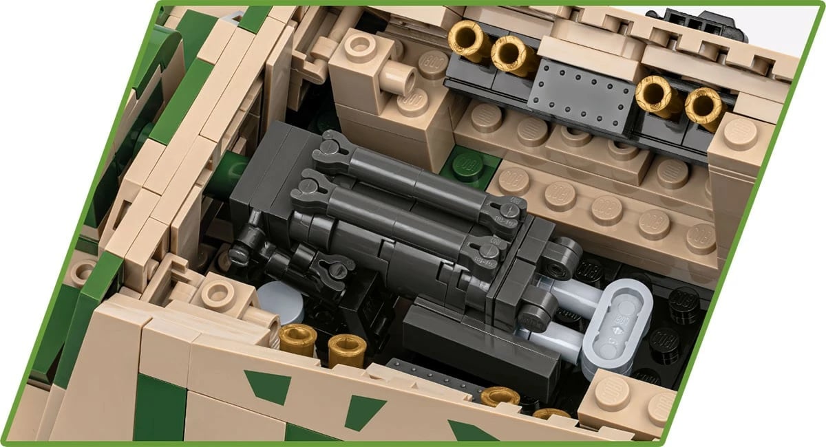 Set blloqesh Cobi Klocki Sd.Kfz. 184 Ferdinand, 1268 pjesë, Historical Collection, Kamuflazh