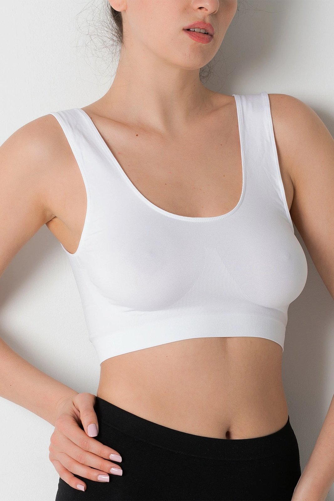 Bustier pa shtresa Jumeon, e bardhë, 237-001600, M/L