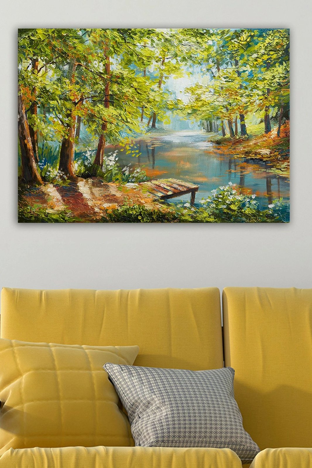 Pikturë dekorative në kanavacë, shumëngjyrëshe, 50x70cm, 1193655400-5070