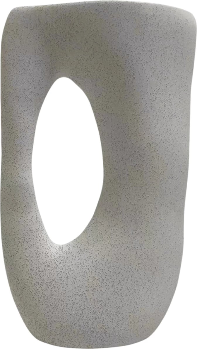 Dekor tavoline prej qeramike SEBOR FH4626.01, ngjyrë e bardhë e zbehtë me kristalizim, 21.5x8.5x36H cm Dekor tavoline prej qeramike SEBOR FH4626.01, ngjyrë e bardhë e zbehtë me kristalizim, 21.5x8.5x36H cm