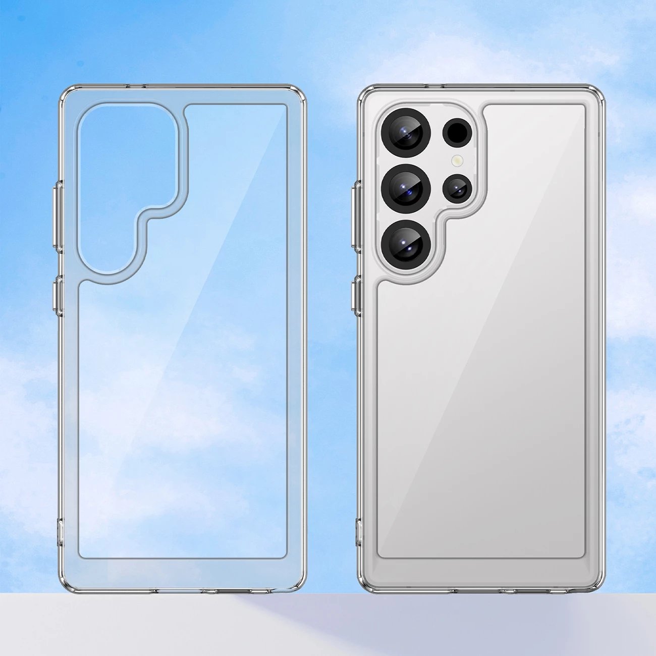 Mbështjellës Hurtel Outer Space Case për Samsung Galaxy S25 Ultra, Transparent