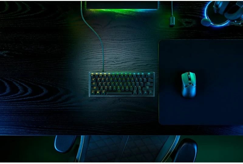 Tastierë gaming Razer Huntsman V3 Pro Mini, e zezë