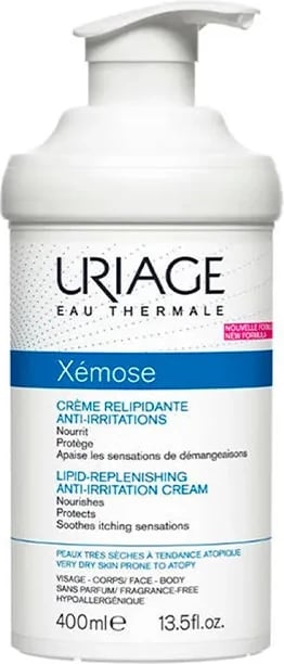 Krem emolient për trup dhe fytyrë Uriage Xemose 400ml Krem emolient për trup dhe fytyrë Uriage Xemose 400ml