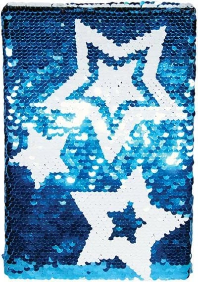 Fletore NEXT me xixa, Yje, 80 fletë, 15x21 cm, Blu