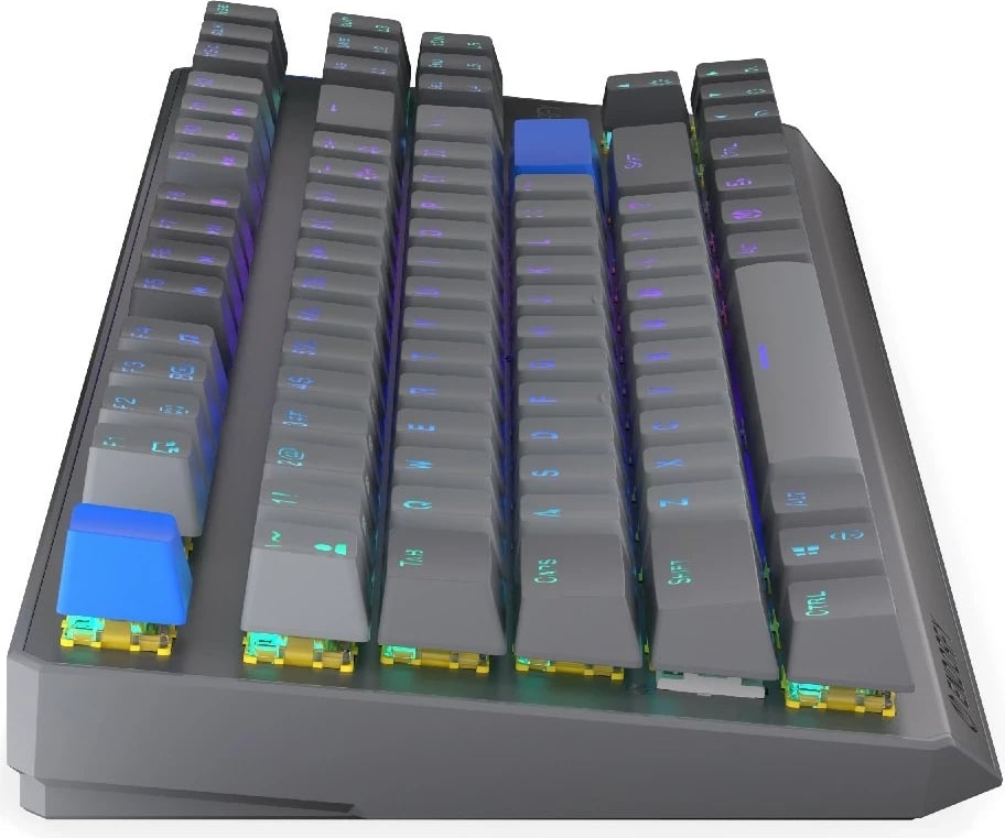 Tastierë mekanike wireless Endorfy Thock V2 TKL, RGB, 87 taste, gri