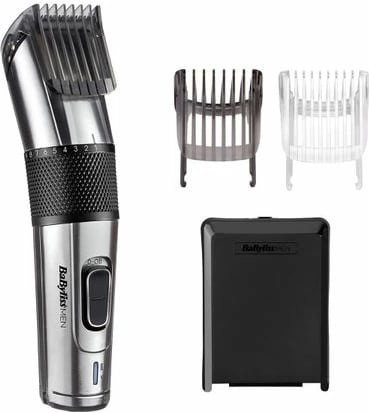 Makinë rroje qethëse dhe trimmer mjekre BaByliss E977E 26 nivele 0.5-25 mm pa kabllo/me kabllo argjendtë