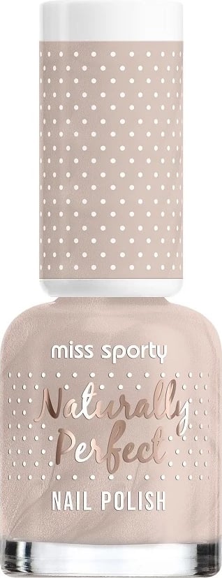 Llak për thonj Miss Sporty Naturally Perfect 007 Sugared Almond për femra, 8ml