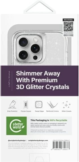 Mbështjellës UNIQ LifePro Xtreme Magclick për iPhone 16 Pro, Transparent