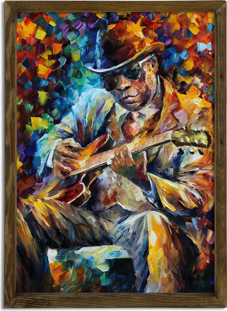 Pikturë dekorative me kornizë MDF, shumëngjyrëshe, Wallity, OZM747, 50x70x3.5cm