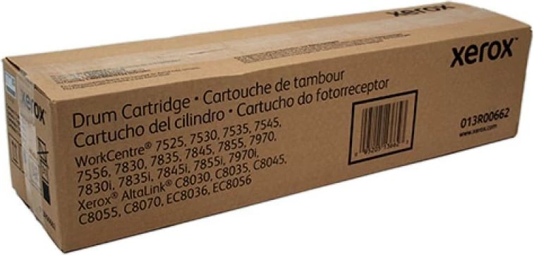 Njësi drum, Xerox, 013R00662, rendiment 24,000 faqe, e zezë, 1 copë
