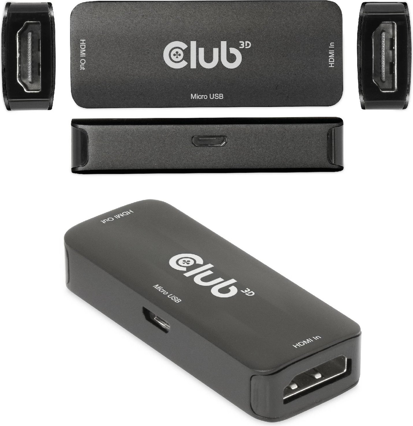 Përsëritës HDMI aktiv Club3D 4K60Hz Bu/Bu