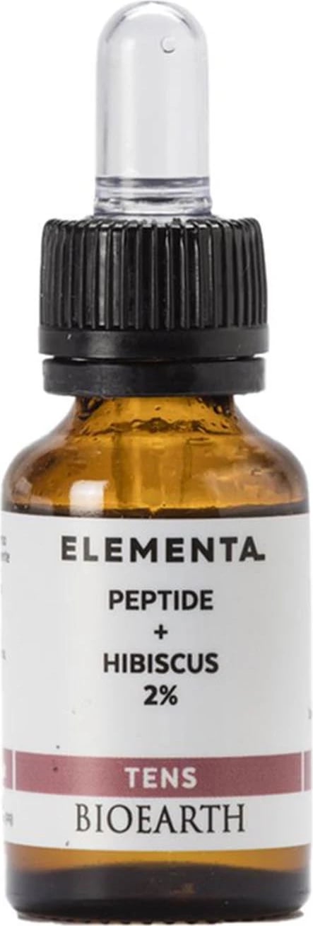 Koncentrat për fytyrë Bioearth Elementa Tens Peptide + Hibiscus 15ml