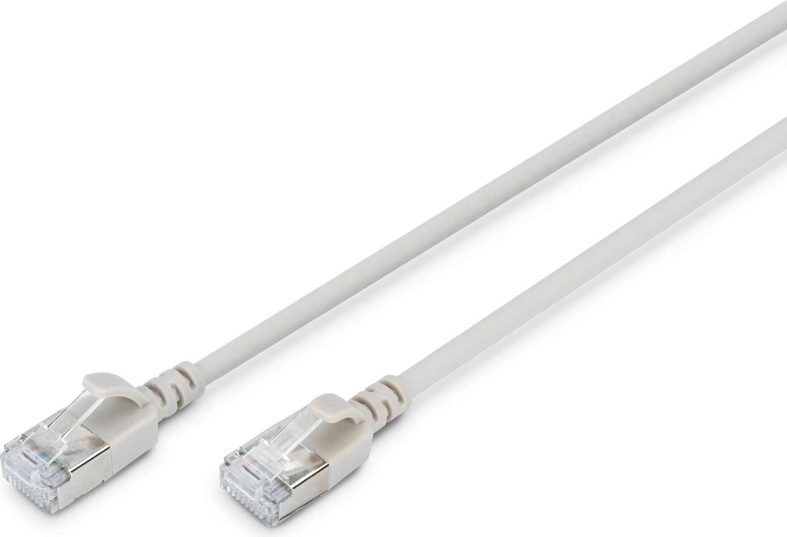 Kabllo rrjeti Digitus Cat6a, 10m, RJ-45, F/FTP, gri