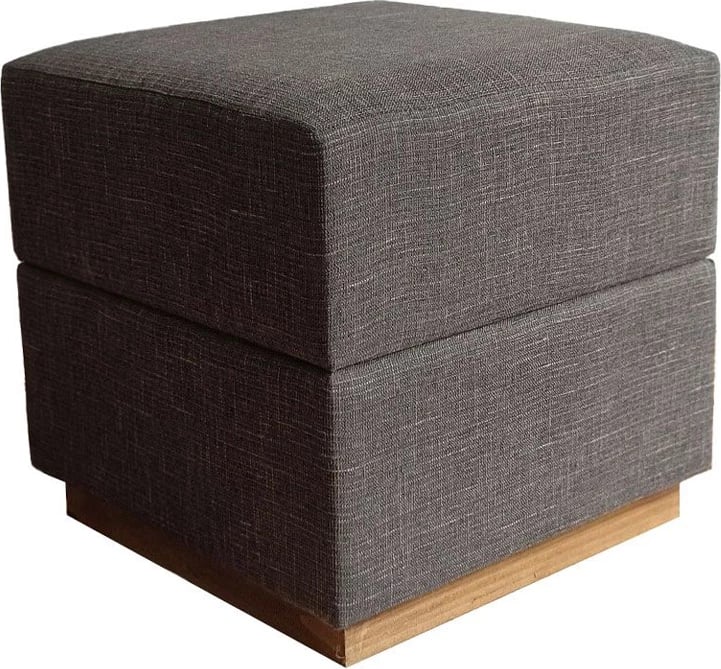 Stool bllok, ngjyrë balte, 45x45x45cm